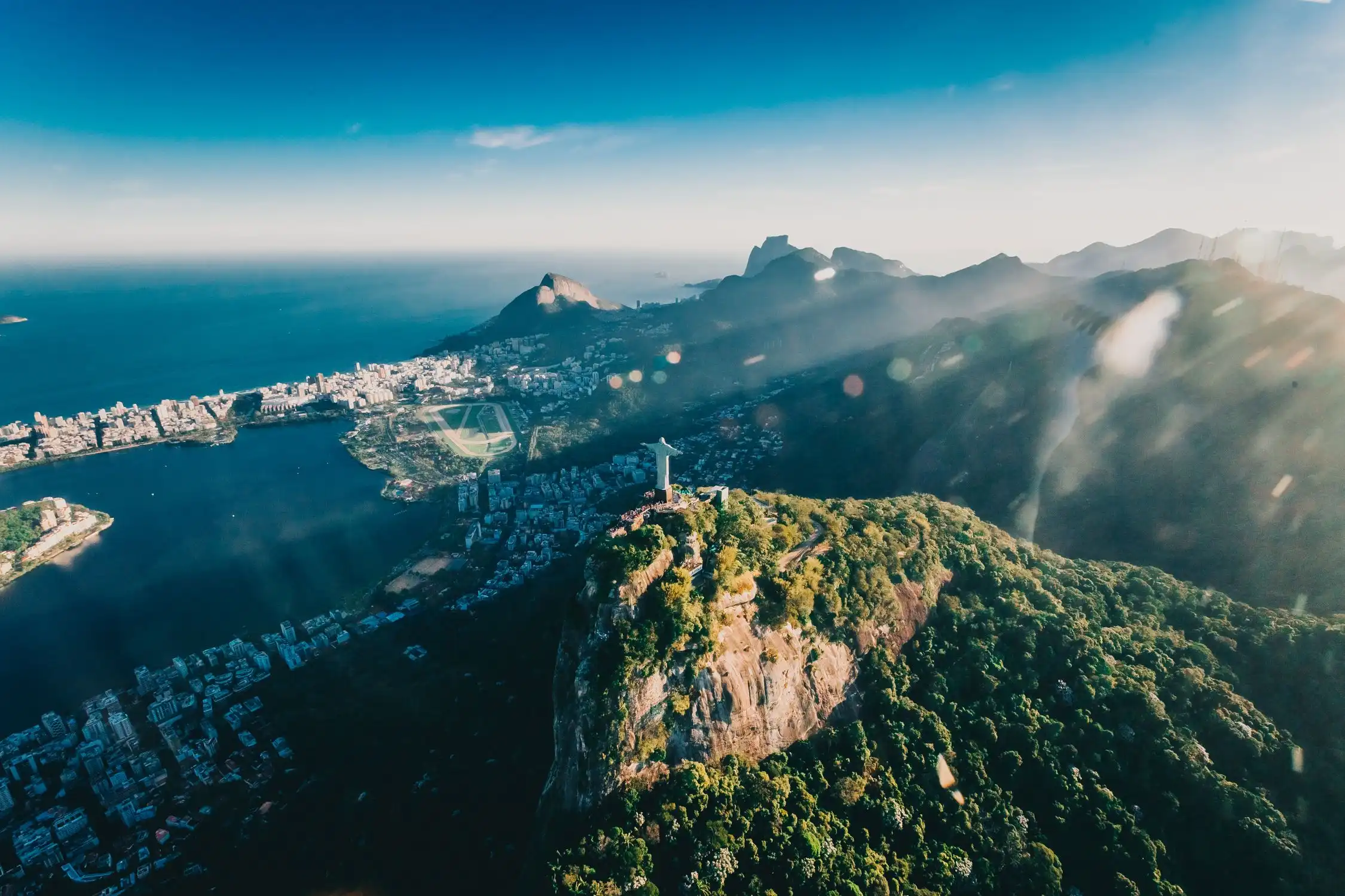 Aerial view of Rio de Janeiro