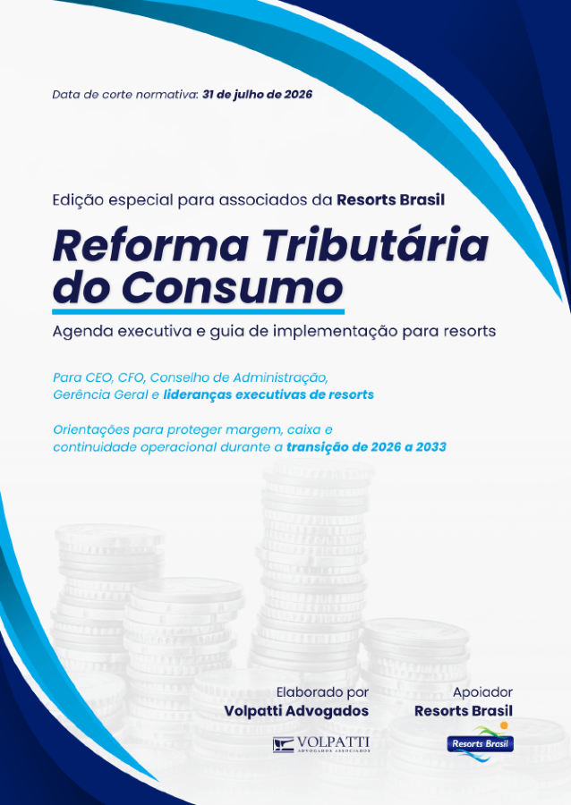 Capa da Cartilha Executiva Reforma Tributaria